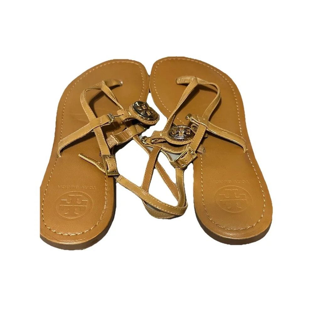 Tory Burch Tan Leather Sandal Women's Size 10M